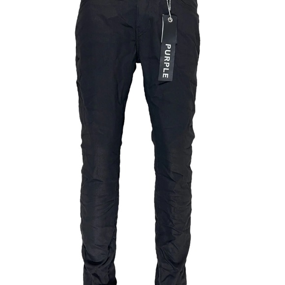 Purple Brand P001 Jet Black raw Denim Jeans